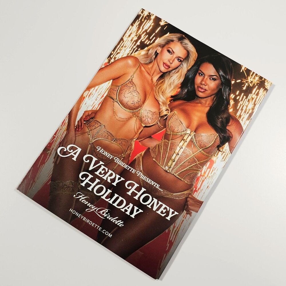 Honey Birdette Christmas 2025 Lookbook Collector’s Edition Booklet Catalog